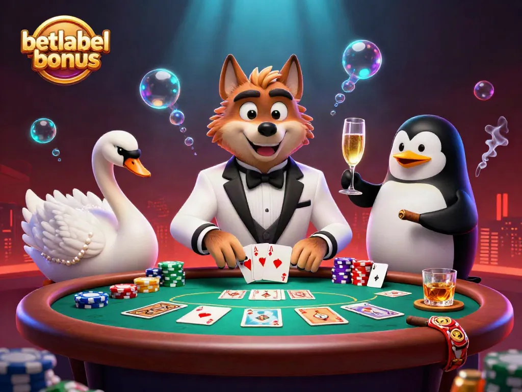 Experience the thrill of betting with Betlabel bonus at an immersive casino scene.