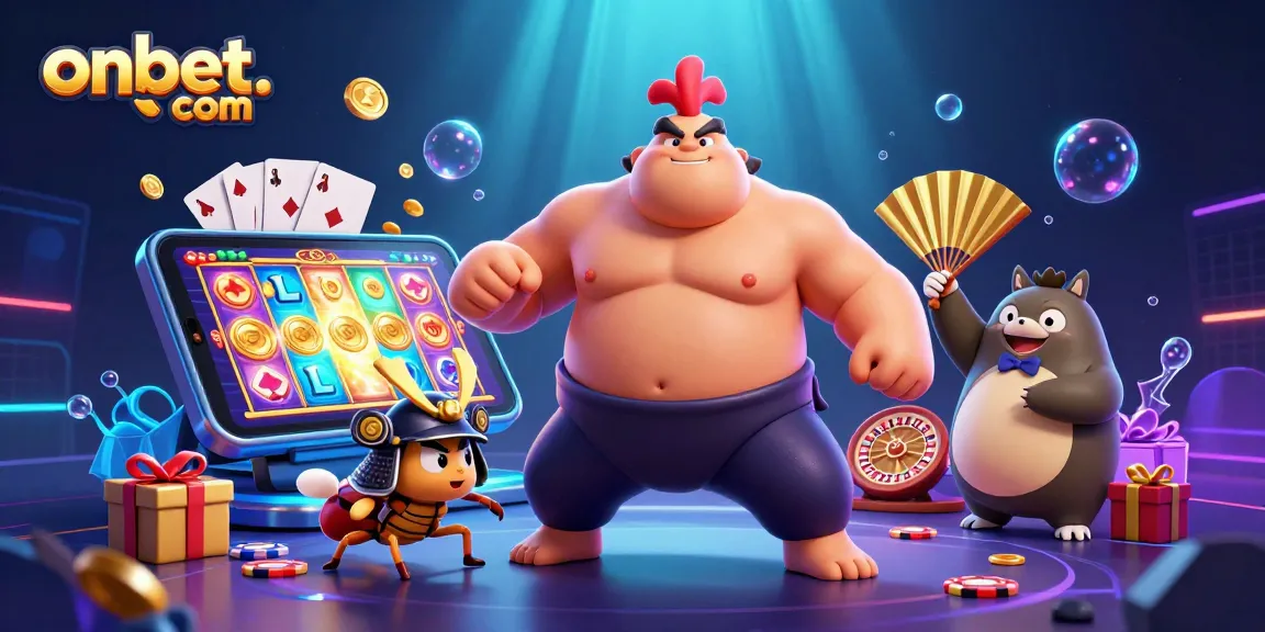 Engage with thrilling games at onbet. com featuring an exciting sumo wrestler rooster and magical slot experiences.