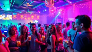Disfruta de la diversión en el Club social Lloret de Mar con amigos en un ambiente festivo.