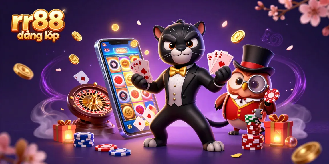 Experience winning strategies at rr88 đăng nhập with colorful casino characters and exciting game elements.